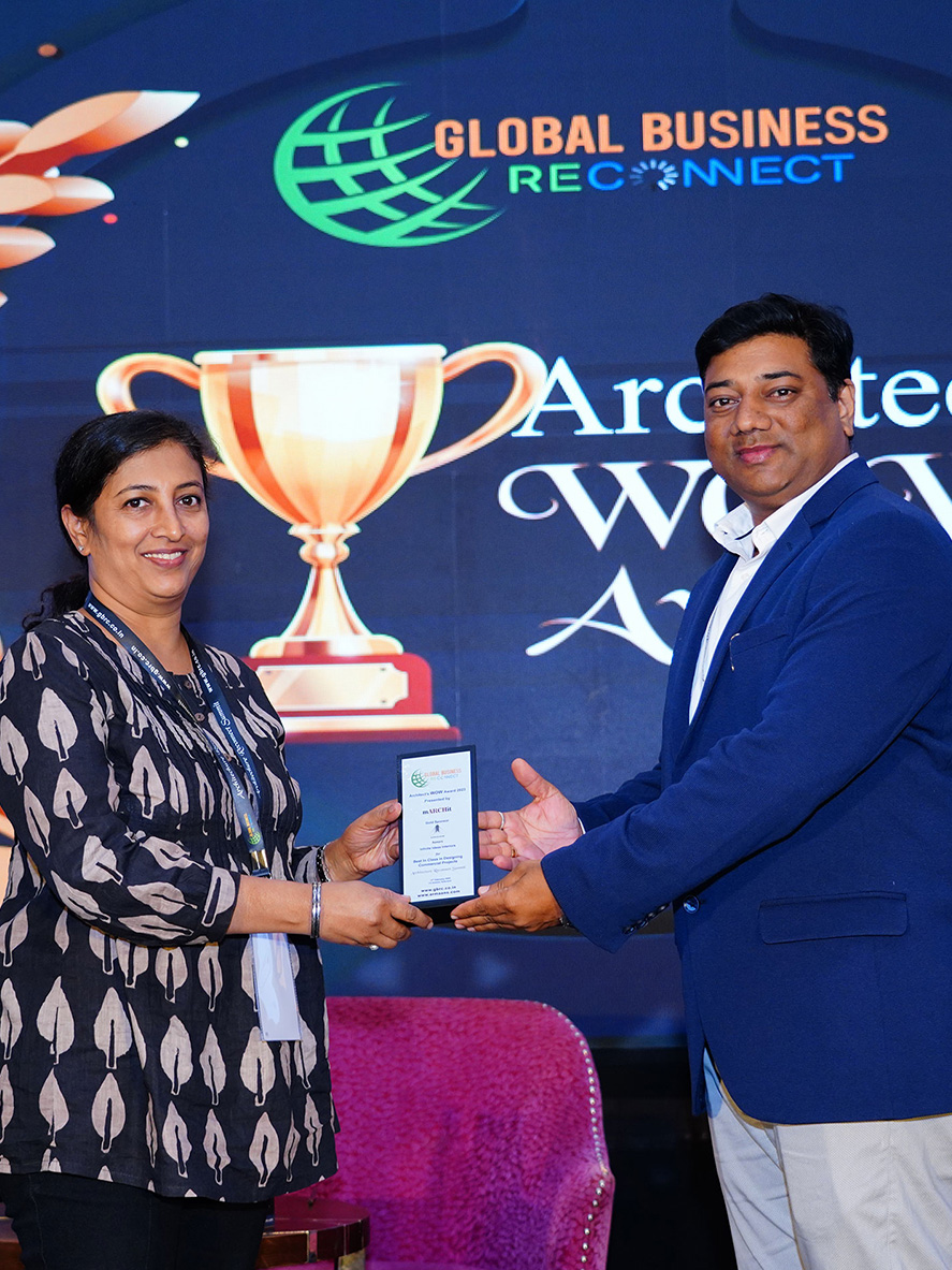 Global Business Reconnect 2023, Architect’s WOW Award,  ITC Kohinoor, Hyderabad