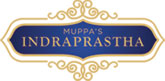 logo of Mupa's Indraprastha, showcasing lush greenery and a serene atmosphere.