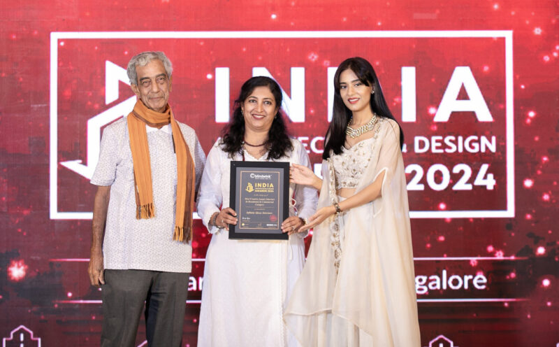 
INDIA ARCHITECTURE & DESIGN AWARDS 2024,Most Creative Luxury Interiors in Residential & Commercial category , Taj Bangalore